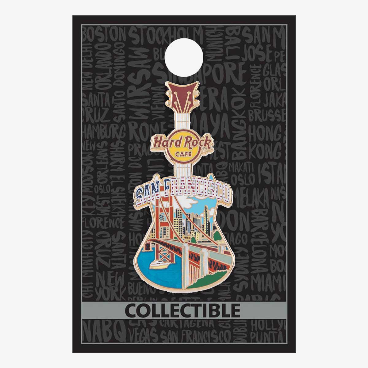 Guitar V20 City Tee Pin | Online Rock Shop
